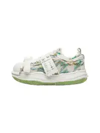 MQMS | Dissolved Streamline Shoe Sole Plate Shoes-Green