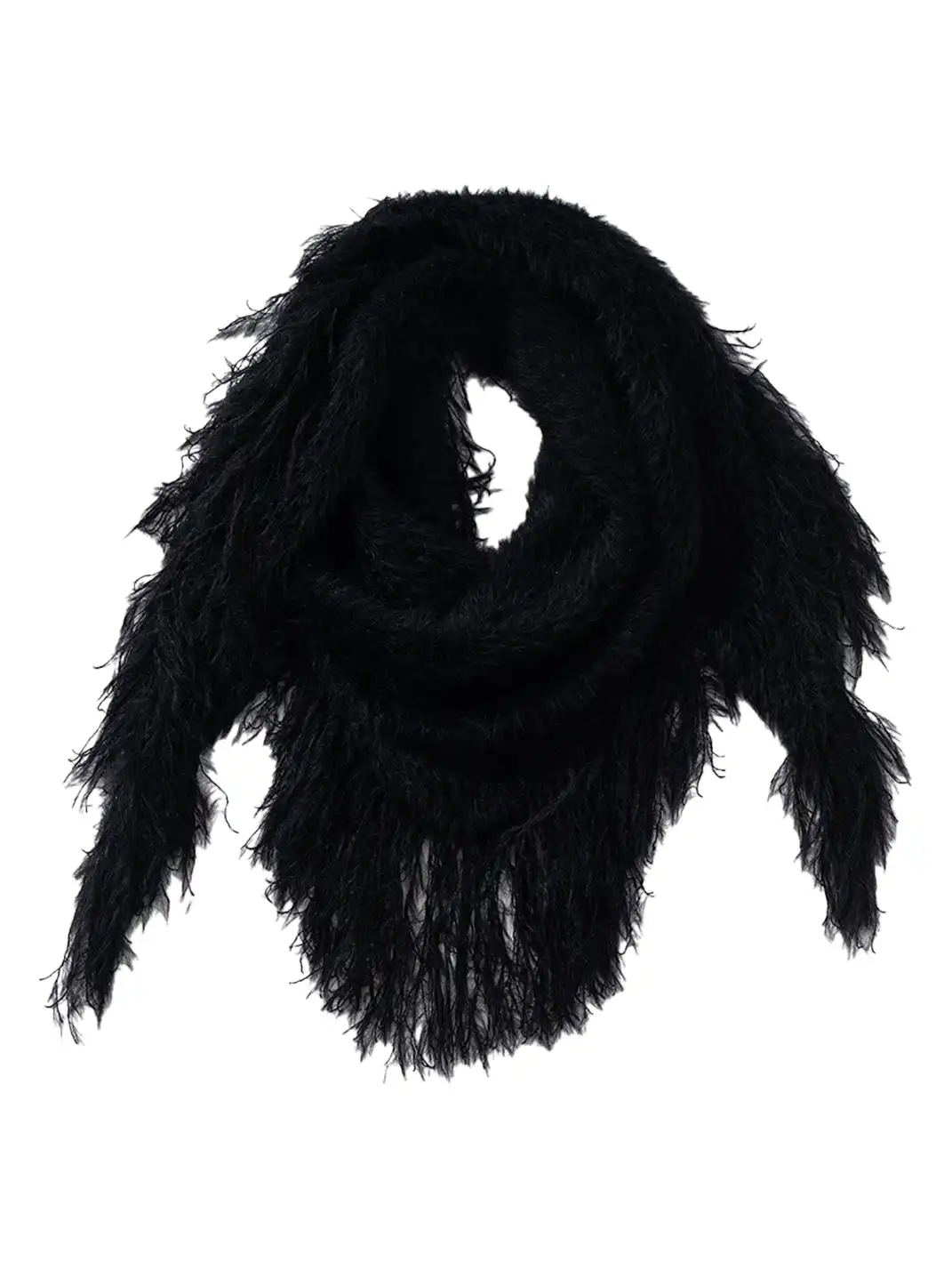 NO ROMANCE | Warmness Triangle Scarf Shawl