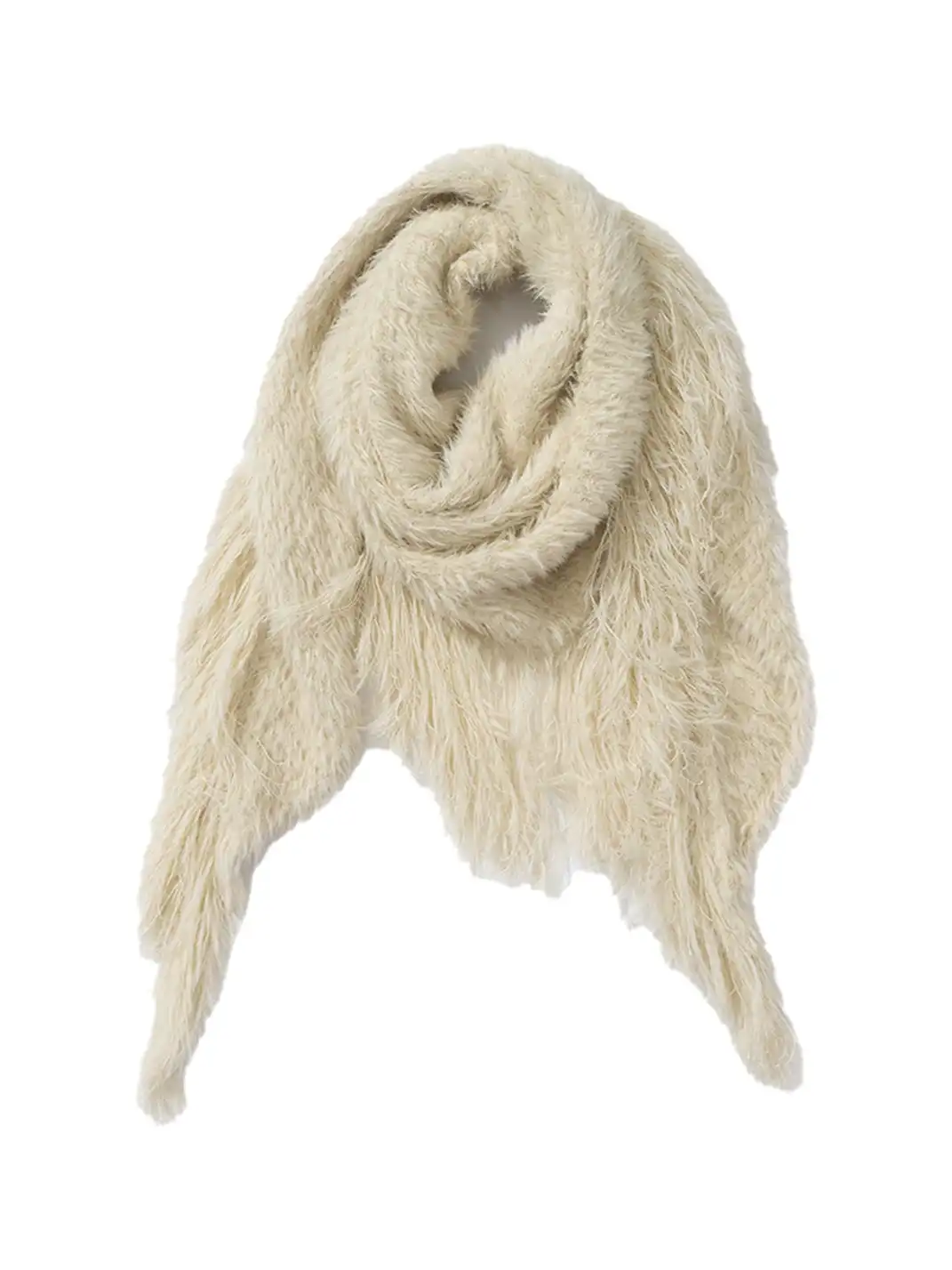 NO ROMANCE | Warmness Triangle Scarf Shawl
