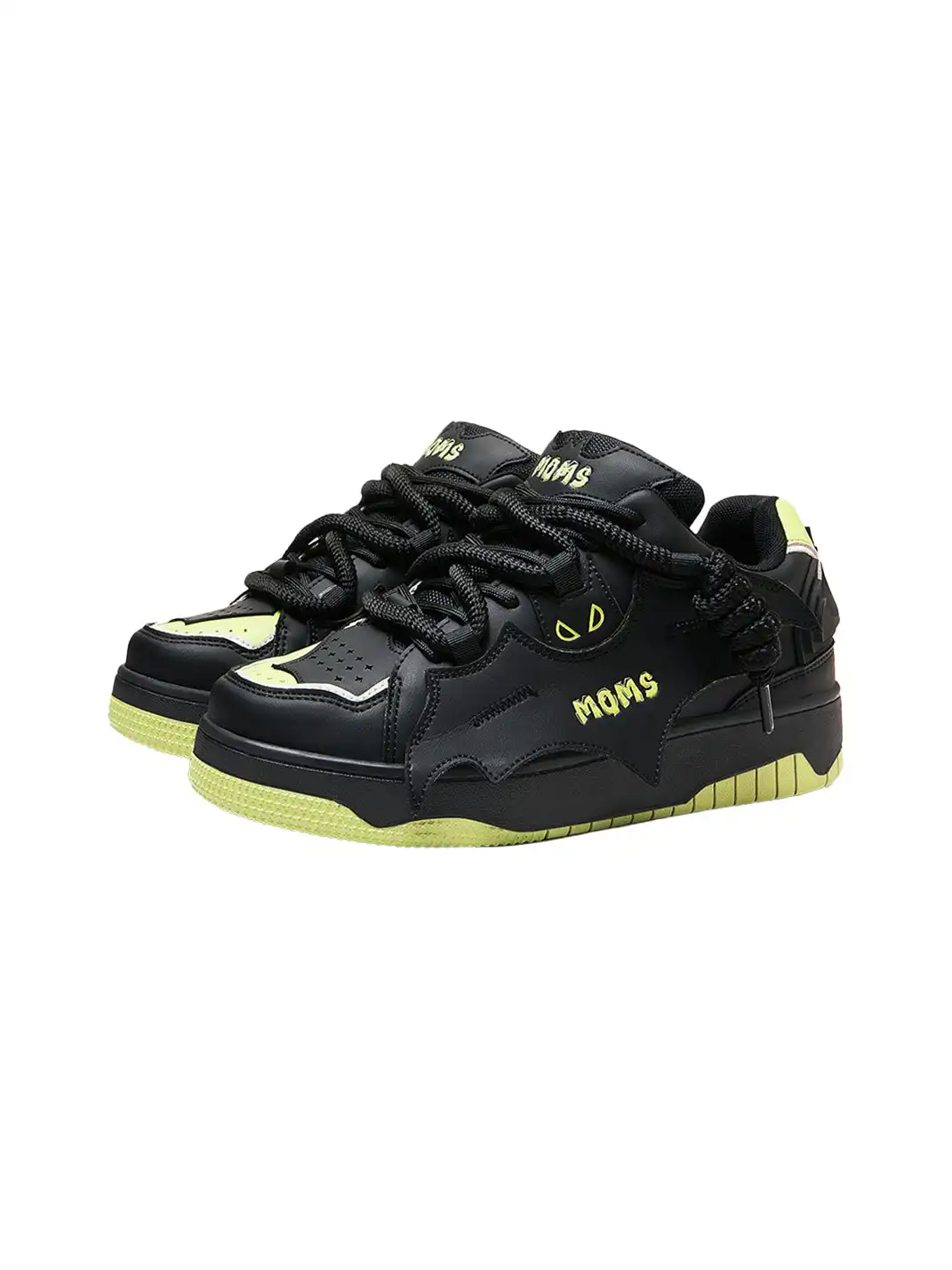 MQMS | Bat Series Platform Shoes-Black