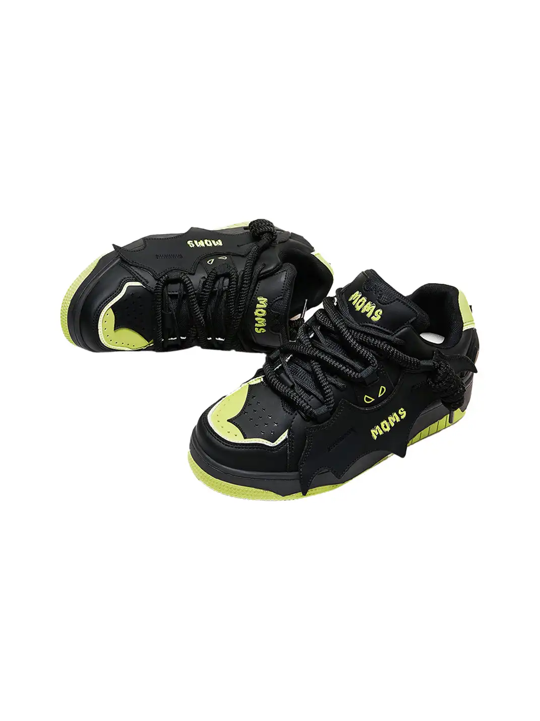MQMS | Bat Series Platform Shoes-Black