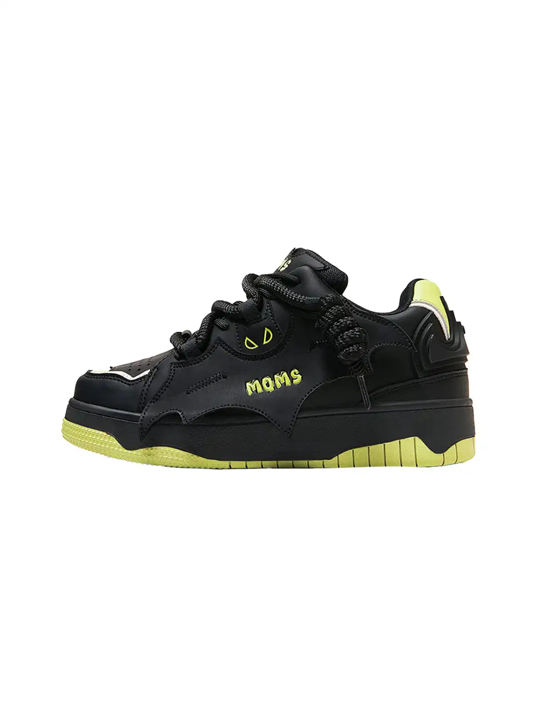 MQMS | Bat Series Platform Shoes-Black