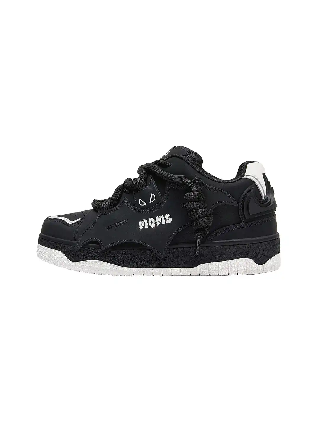MQMS | Bat Series Platform Shoes-Black White