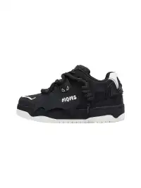 MQMS | Bat Series Platform Shoes-Black White