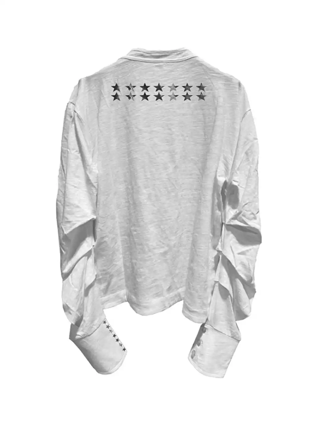 DETW | Skull-Shaped Scimitar Pleated Long Sleeves