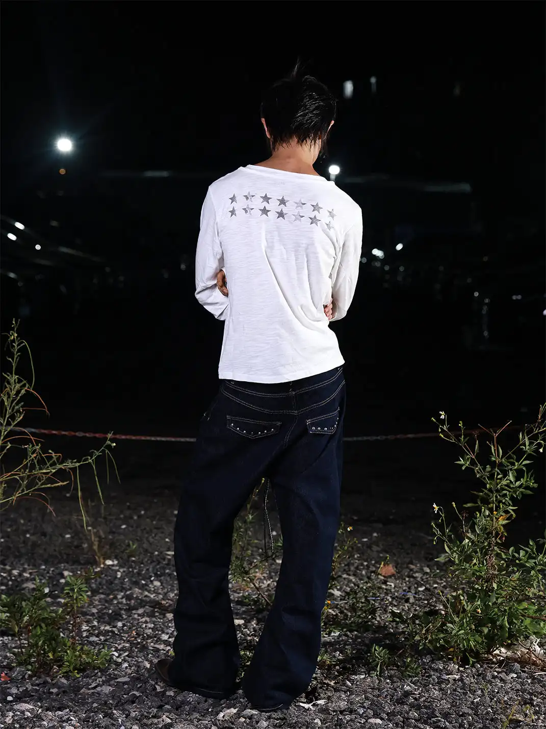 DETW | Skull-Shaped Scimitar Pleated Long Sleeves