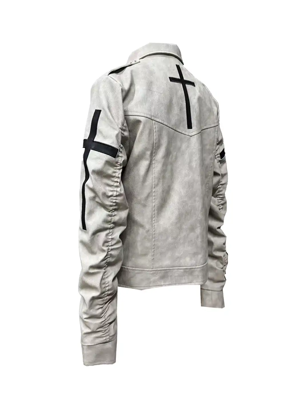DETW | Thickened Winter Cross-Shaped Button Jacket