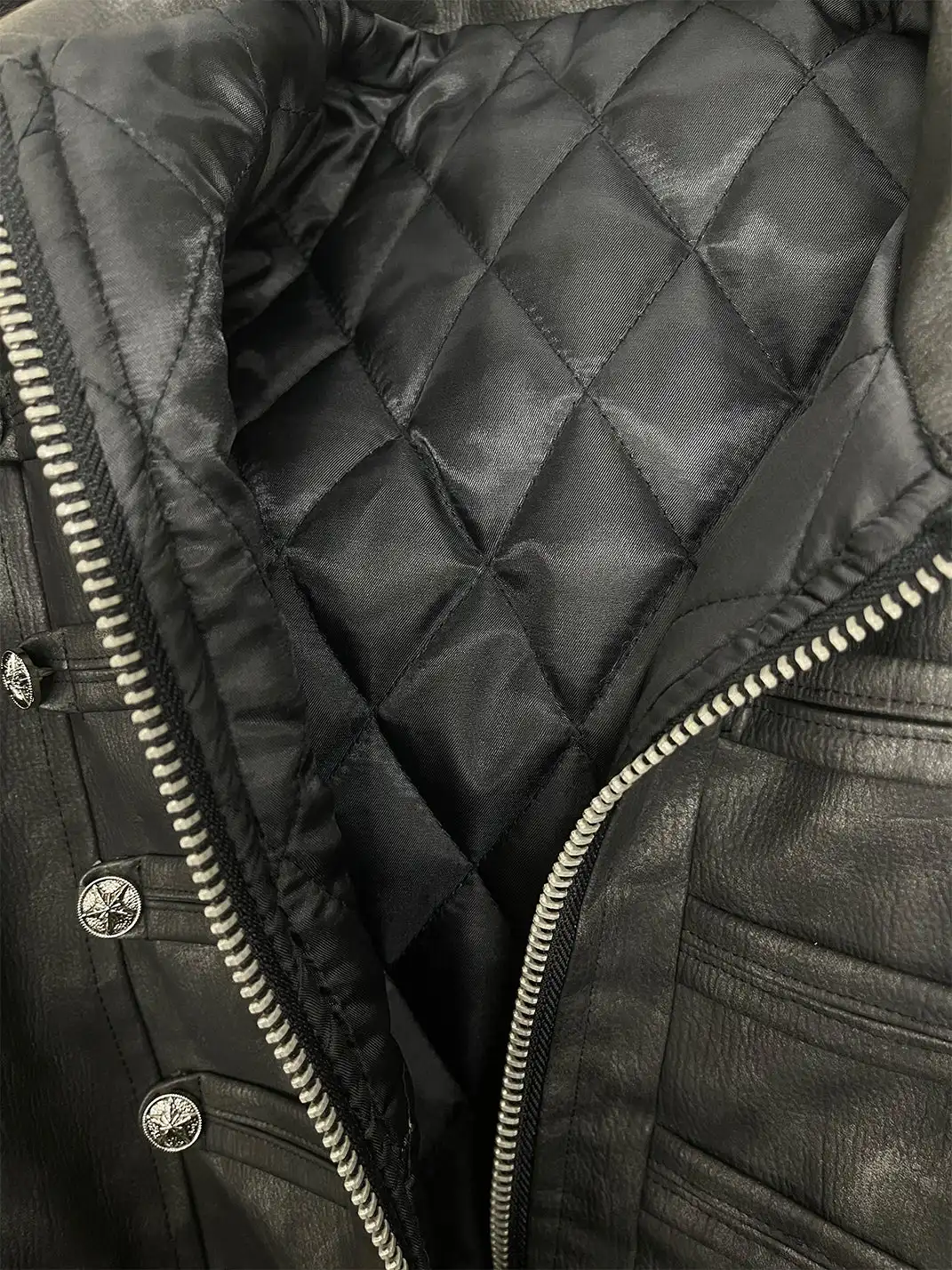 DETW | Thickened Winter Cross-Shaped Button Jacket