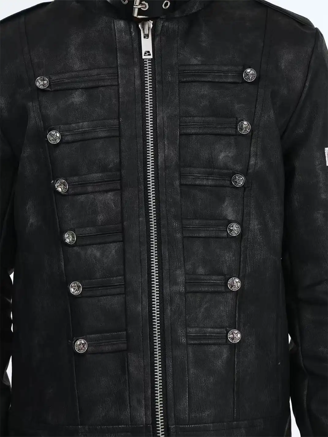 DETW | Thickened Winter Cross-Shaped Button Jacket