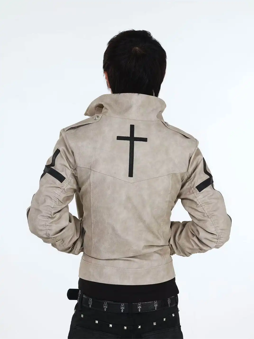 DETW | Thickened Winter Cross-Shaped Button Jacket