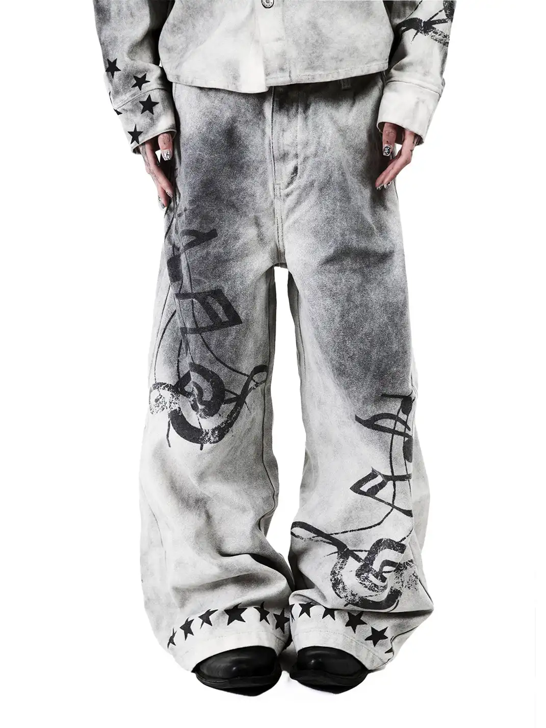 DETW | Heavy-Duty Washed 18-Ounce Mud-Dyed Casual Pants