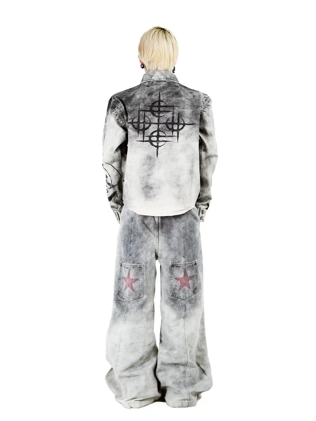 DETW | Heavy-Duty Washed 18-Ounce Mud-Dyed Casual Pants