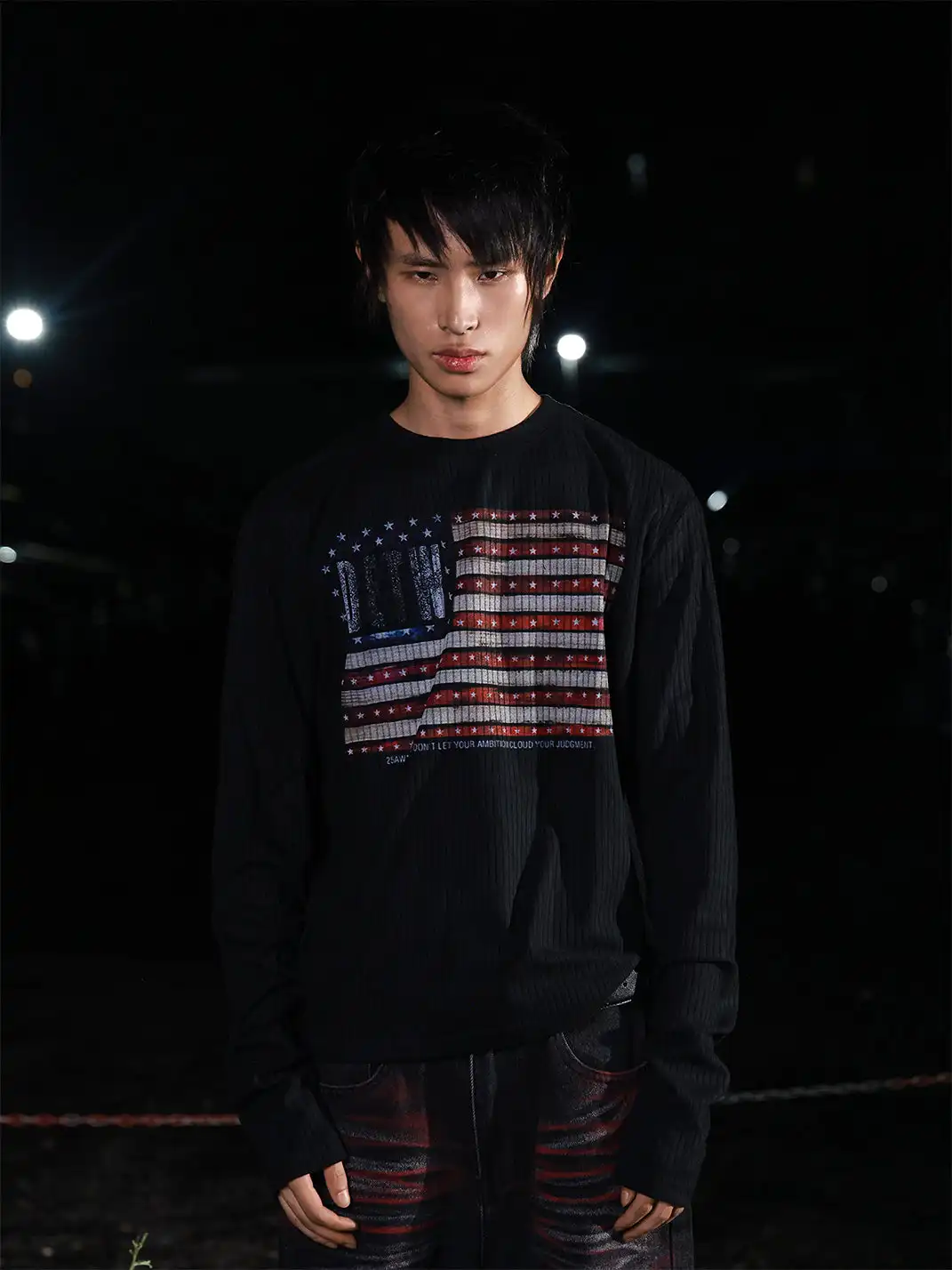 DETW | Parody Print Long Sleeve Top