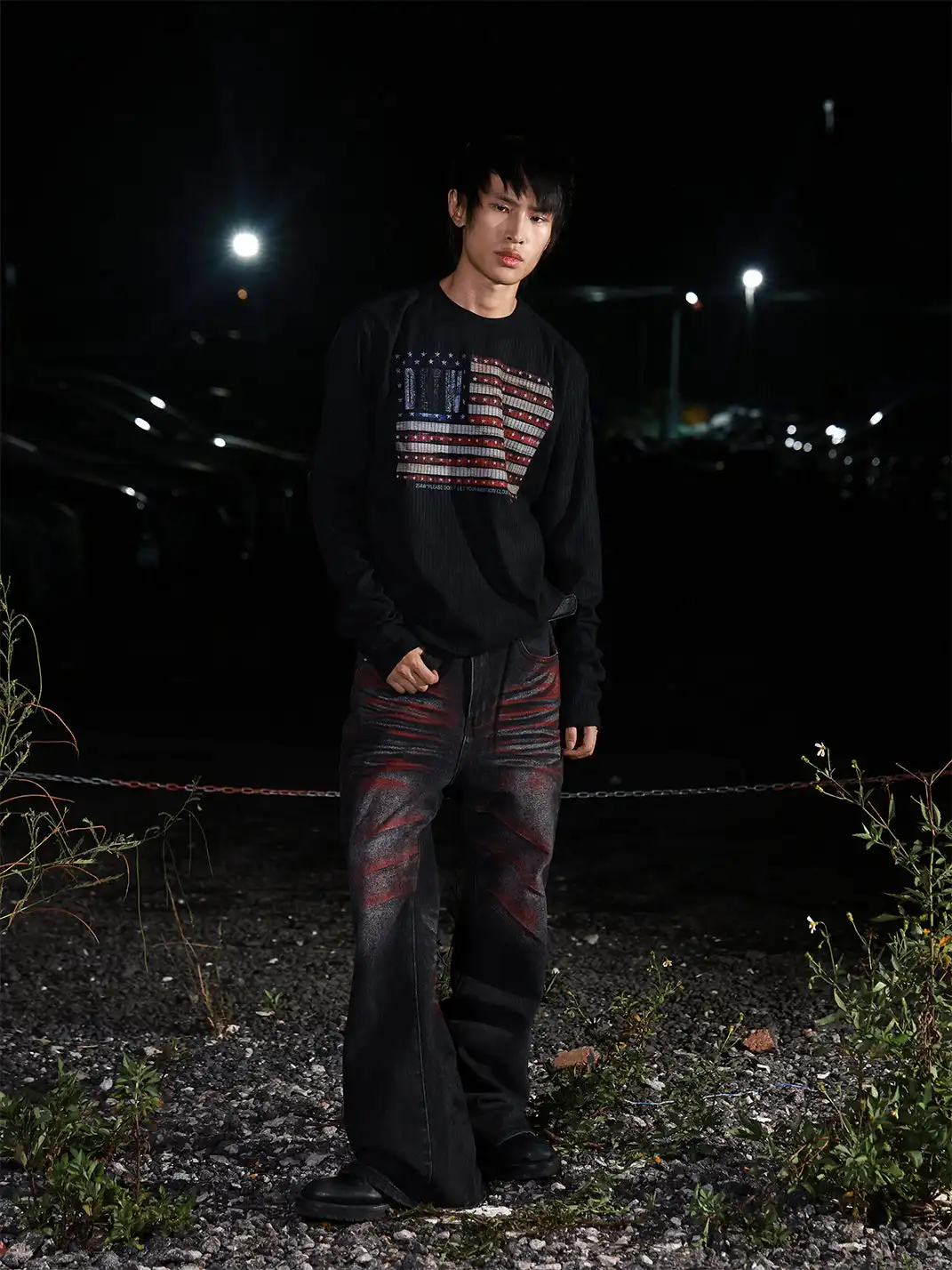 DETW | Parody Print Long Sleeve Top