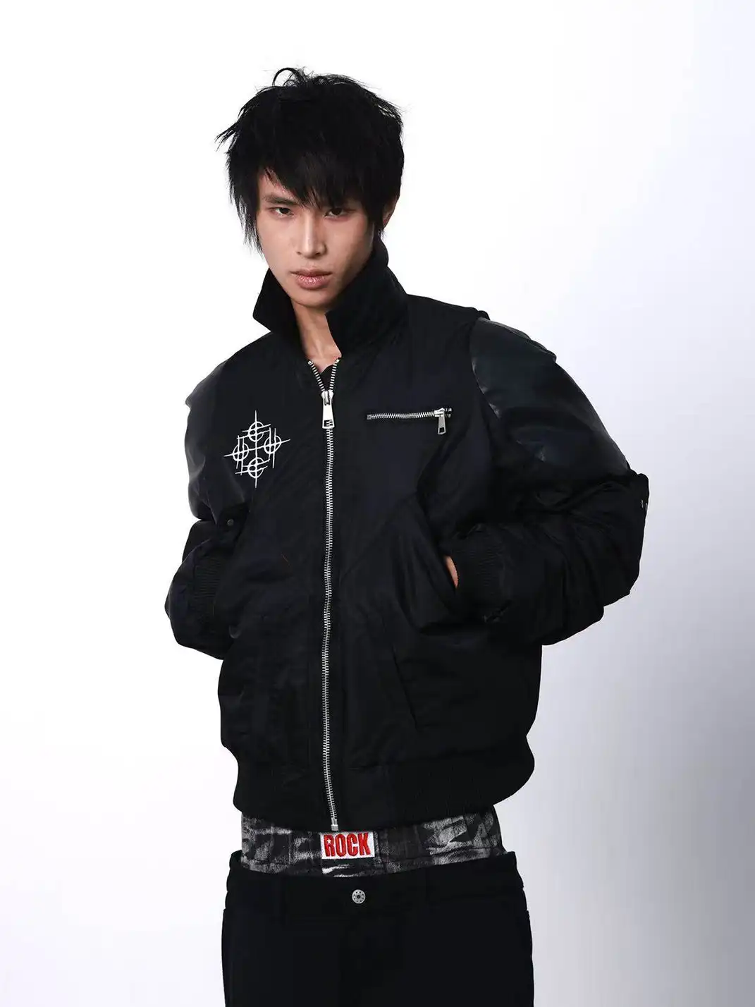 DETW | Armor Patchwork Flight Jacket