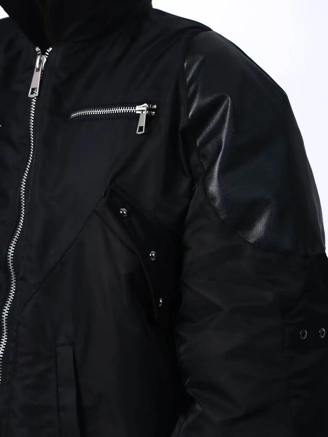 DETW | Armor Patchwork Flight Jacket