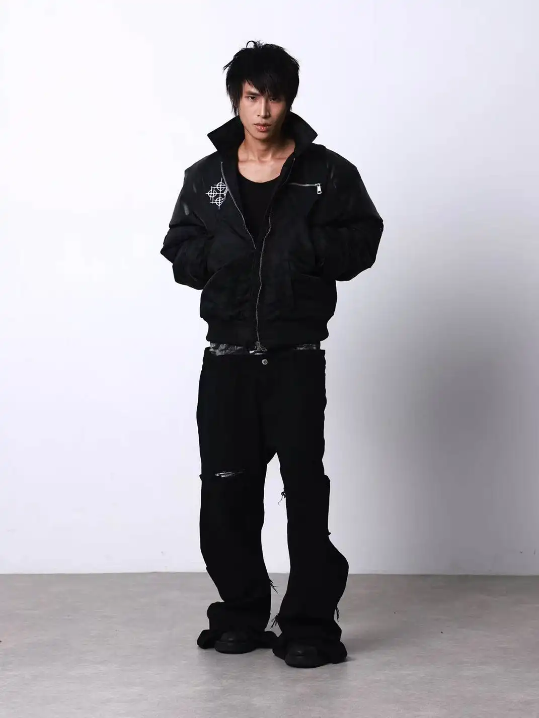 DETW | Armor Patchwork Flight Jacket