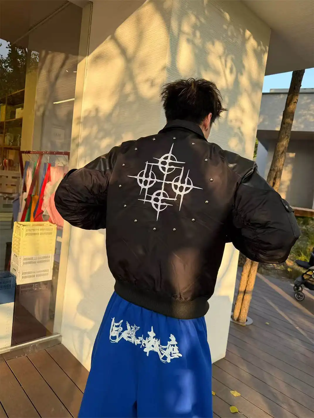 DETW | Armor Patchwork Flight Jacket