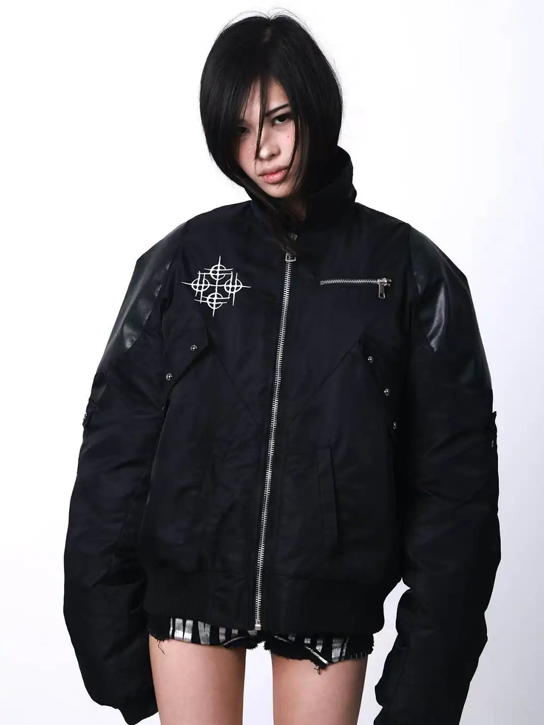 DETW | Armor Patchwork Flight Jacket