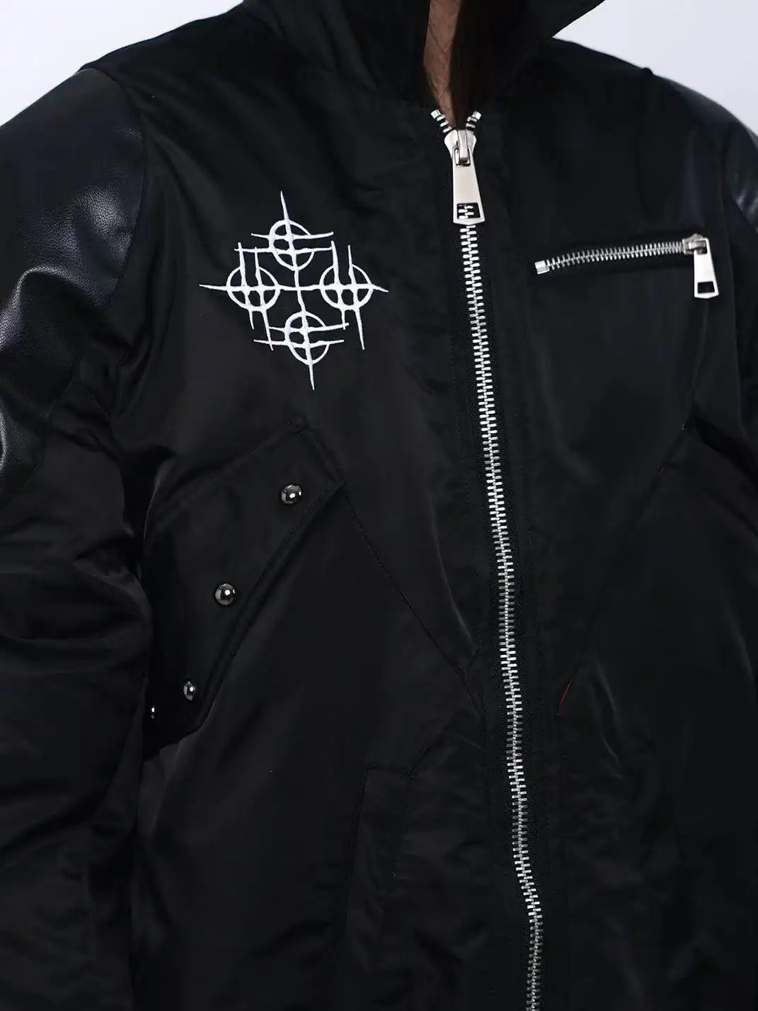 DETW | Armor Patchwork Flight Jacket