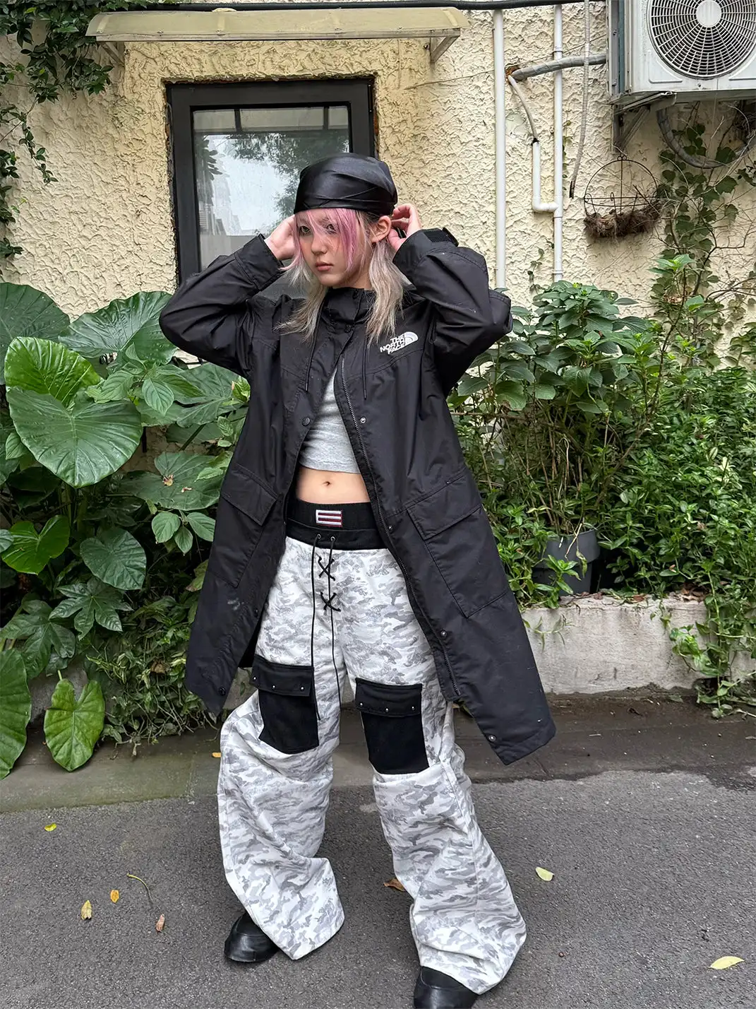 DETW | Camouflage Double Waistband Jeans