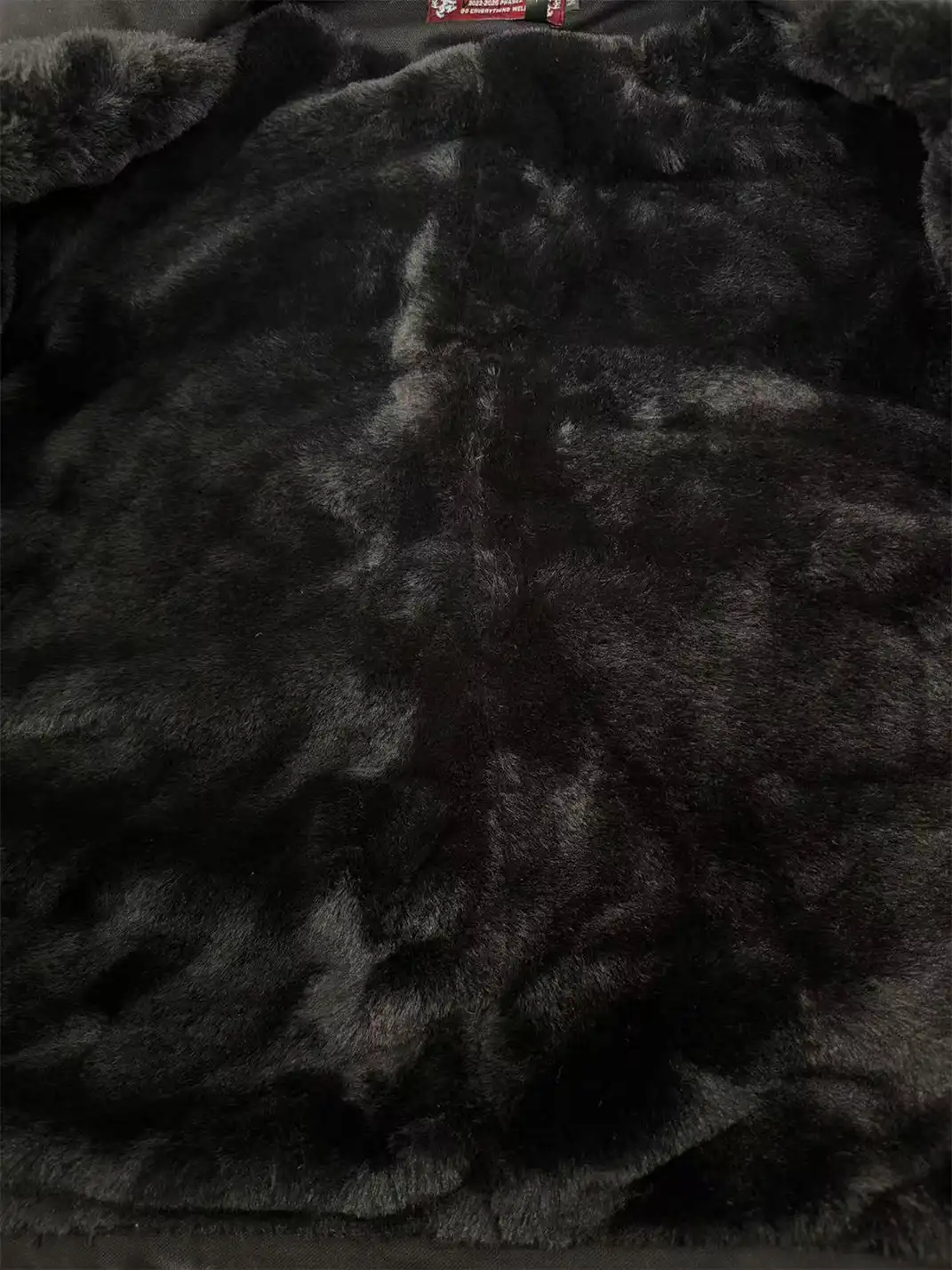DETW | Single-Breasted Metal Fur Collar Coat