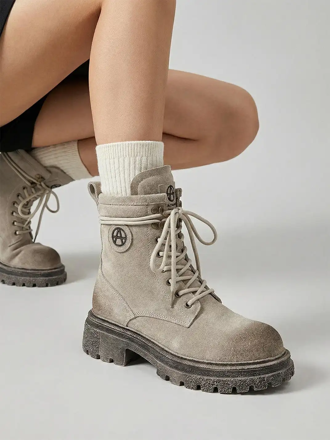 ACUPUNCTURE | British Style Retro Martin Boots