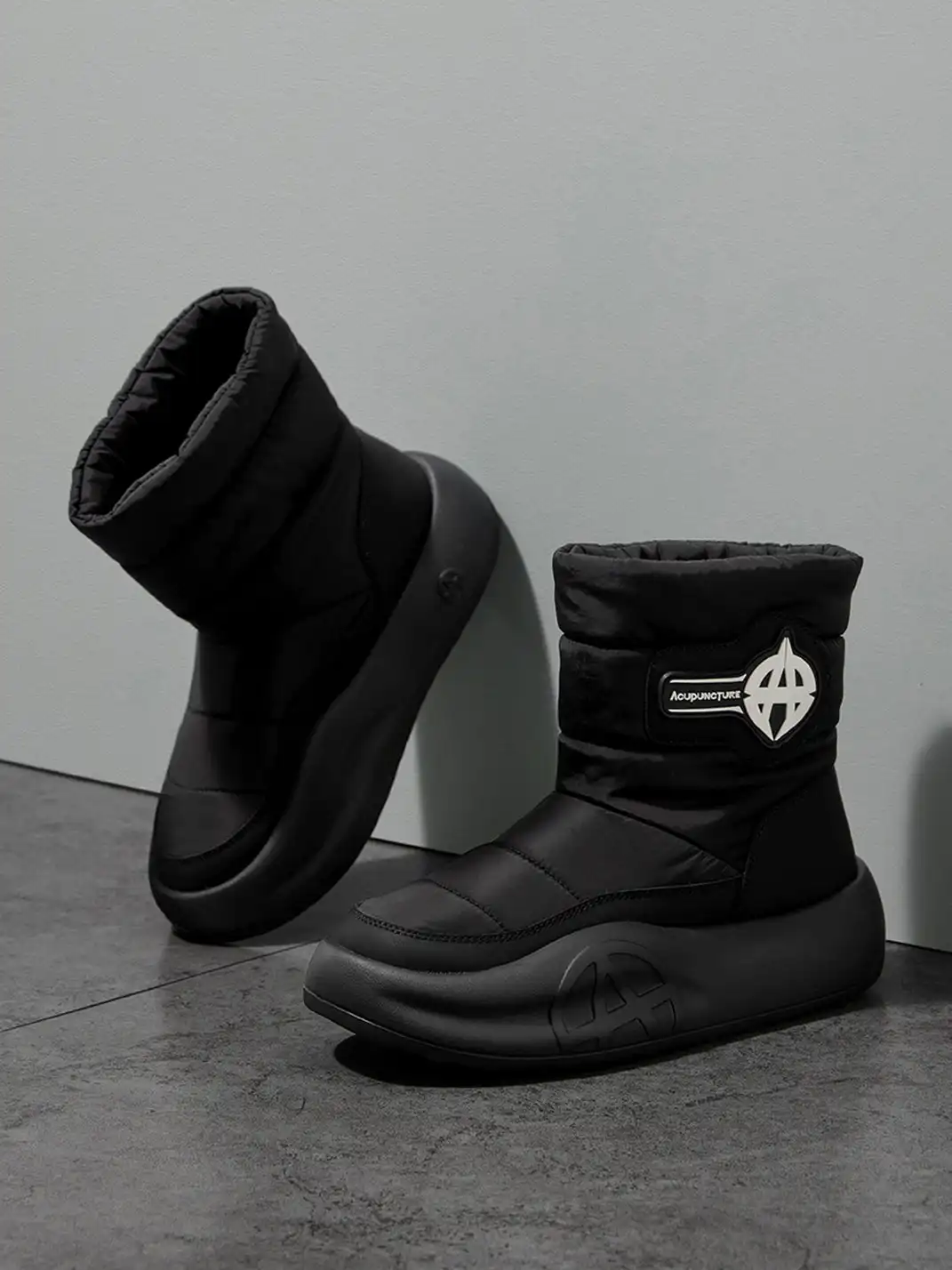 ACUPUNCTURE | Insulated Construction Mid-Calf Snow Boots
