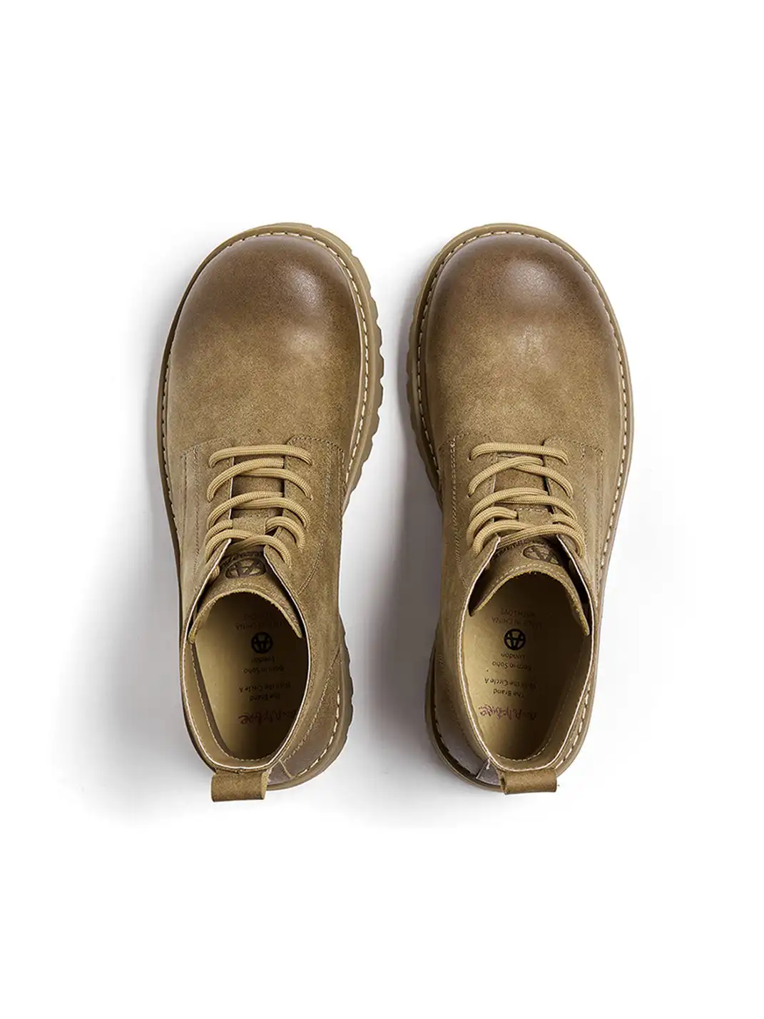 ACUPUNCTURE | Classic Upturned Toe Lace-Up Martin Boots