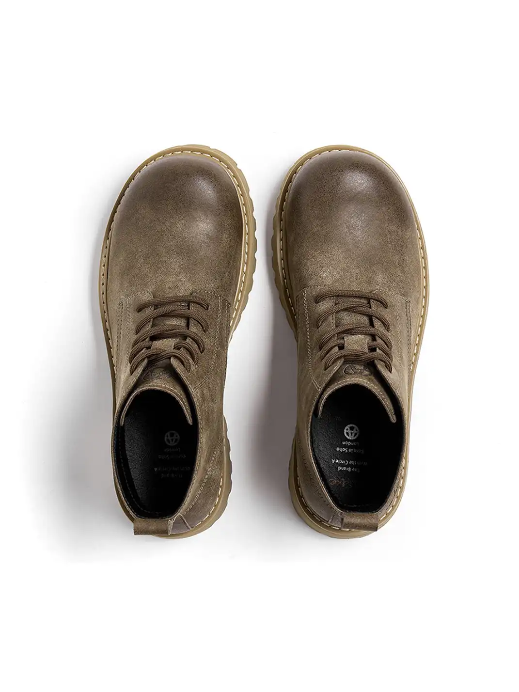 ACUPUNCTURE | Classic Upturned Toe Lace-Up Martin Boots