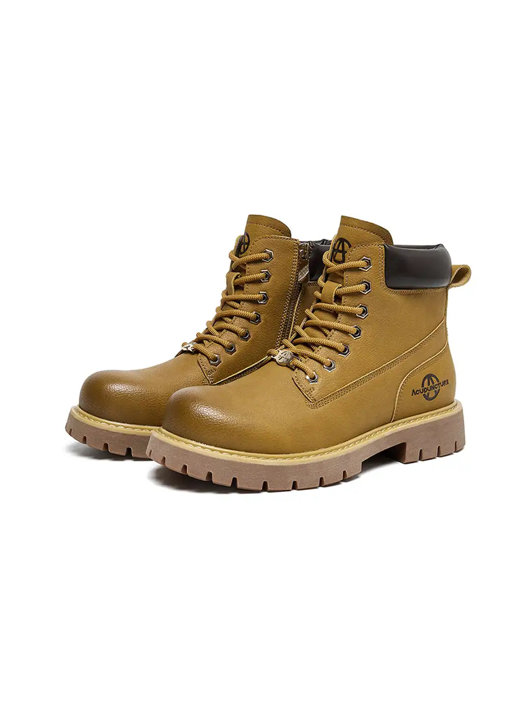 ACUPUNCTURE | Zipper Entry Mid-Ankle Martin Boots