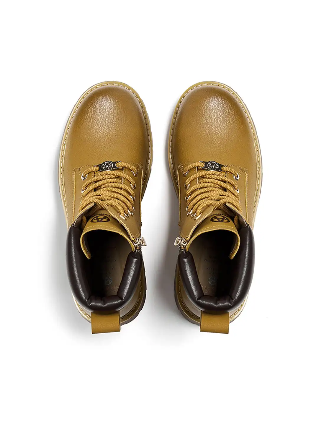 ACUPUNCTURE | Zipper Entry Mid-Ankle Martin Boots