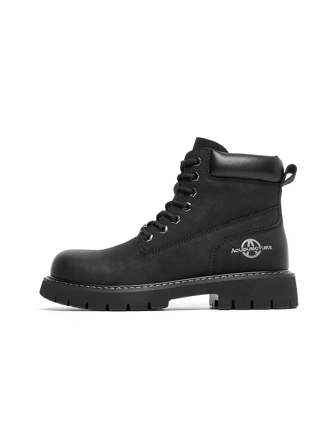 ACUPUNCTURE | Zipper Entry Mid-Ankle Martin Boots