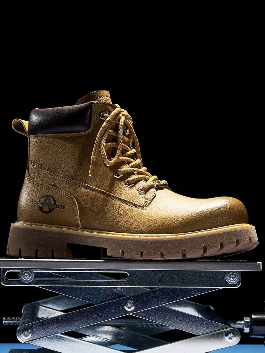 ACUPUNCTURE | Zipper Entry Mid-Ankle Martin Boots