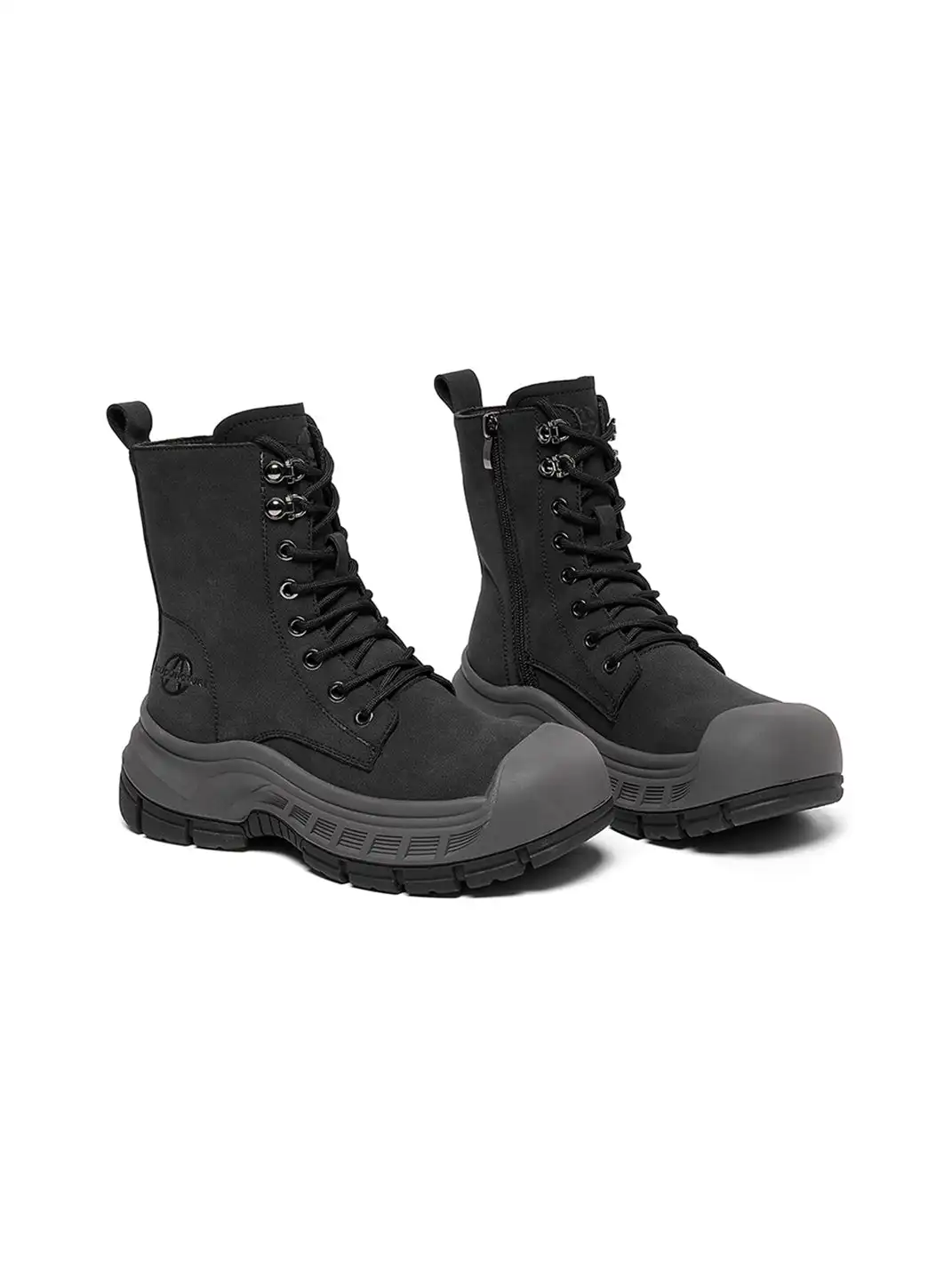 ACUPUNCTURE | Protective Toe Lace-Up Martin Boots