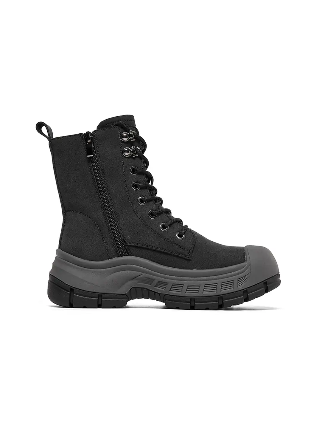 ACUPUNCTURE | Protective Toe Lace-Up Martin Boots
