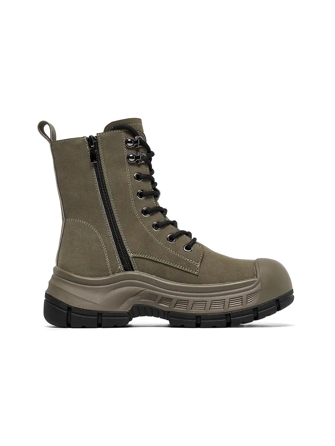 ACUPUNCTURE | Protective Toe Lace-Up Martin Boots