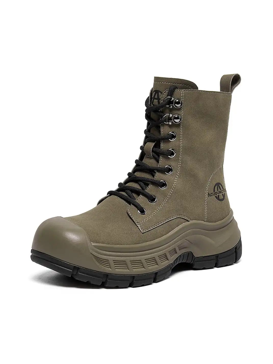 ACUPUNCTURE | Protective Toe Lace-Up Martin Boots