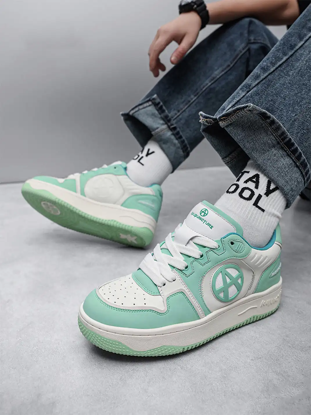 ACUPUNCTURE | Circle A Low-Top Casual Sports Shoes