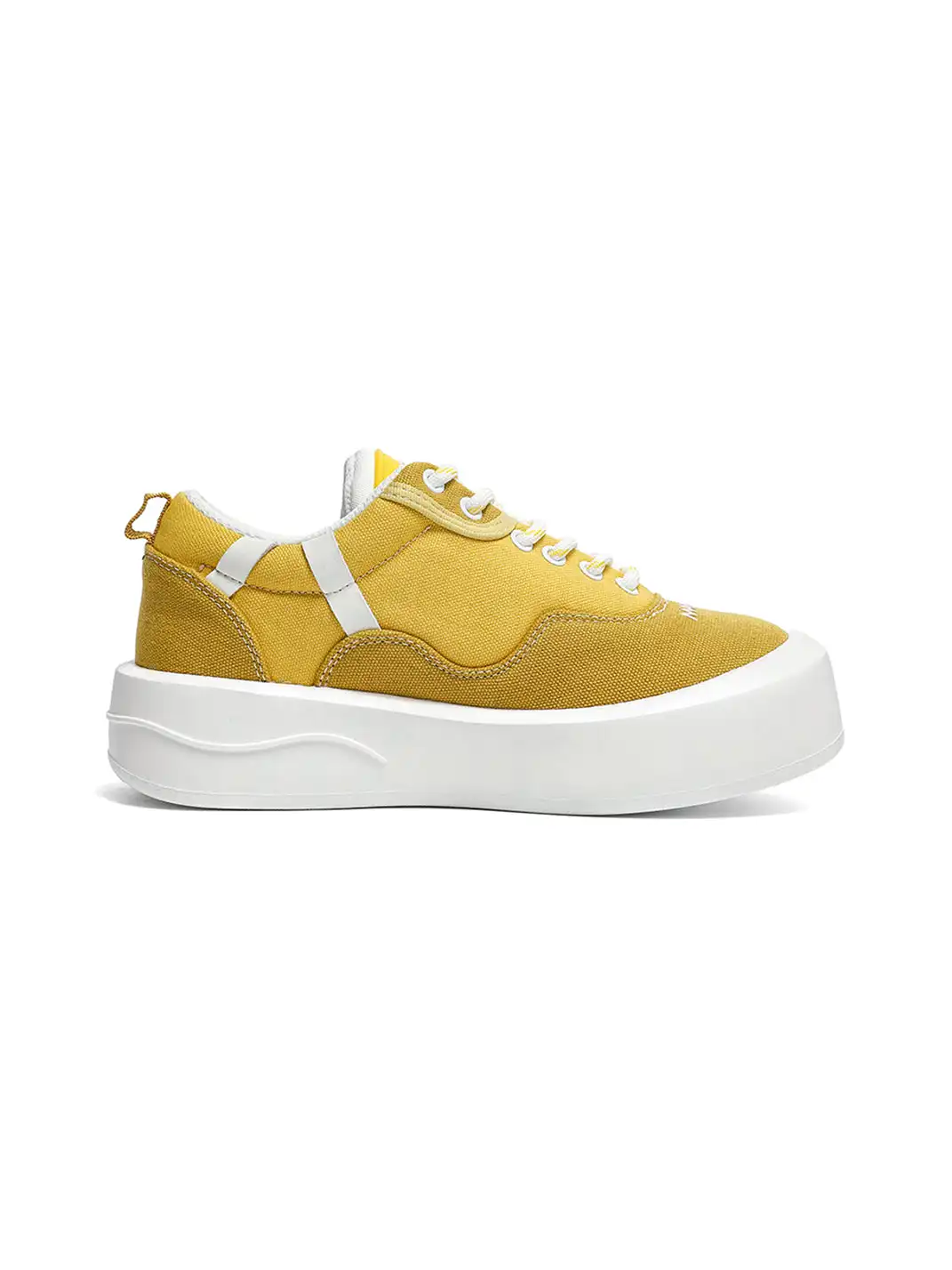 ACUPUNCTURE | Color-Blocked Canvas Platform Sneakers
