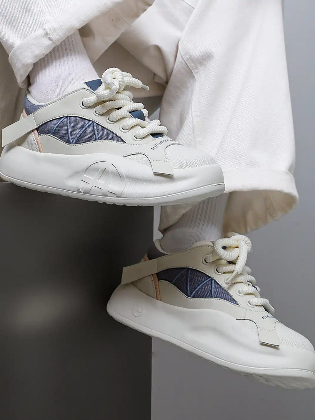ACUPUNCTURE | Structured Lifted-Chunk Sole Sneakers