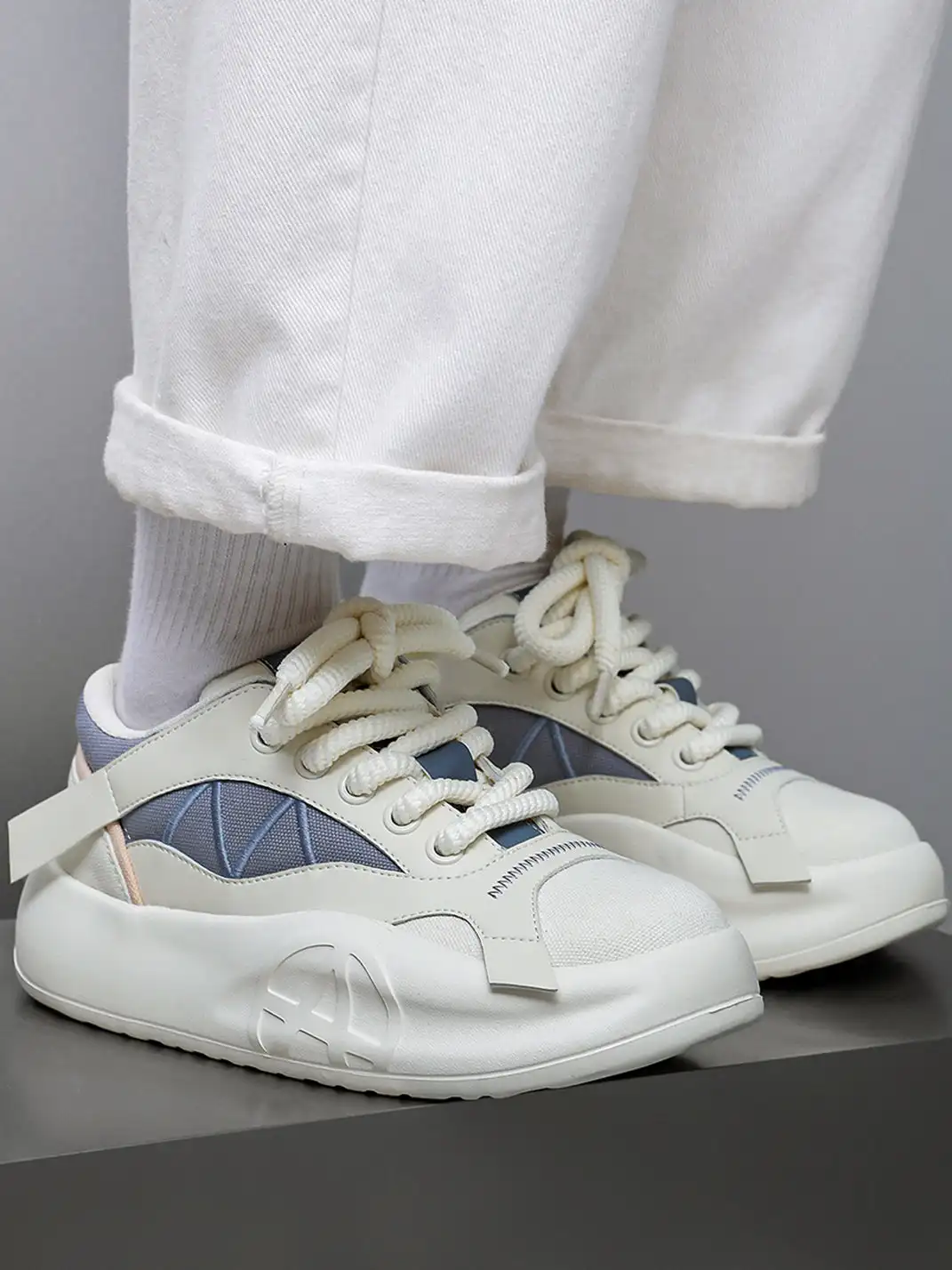 ACUPUNCTURE | Structured Lifted-Chunk Sole Sneakers