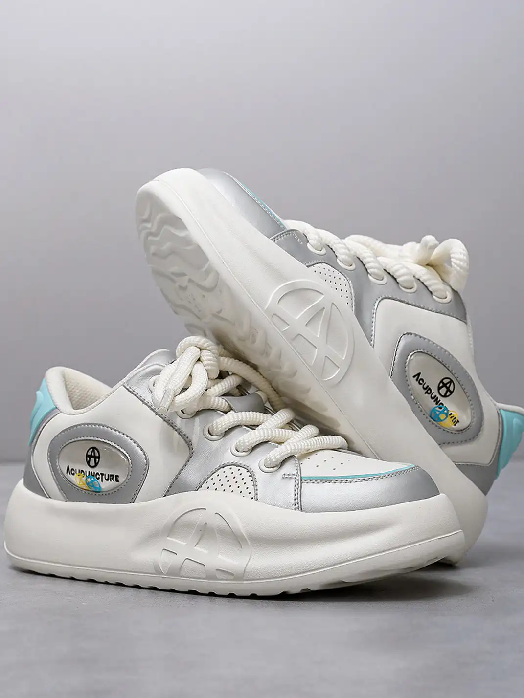 ACUPUNCTURE | Casual PU Platform Sneakers