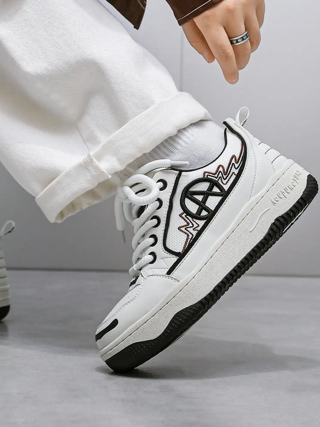 ACUPUNCTURE | Casual Unisex Skate Sneakers