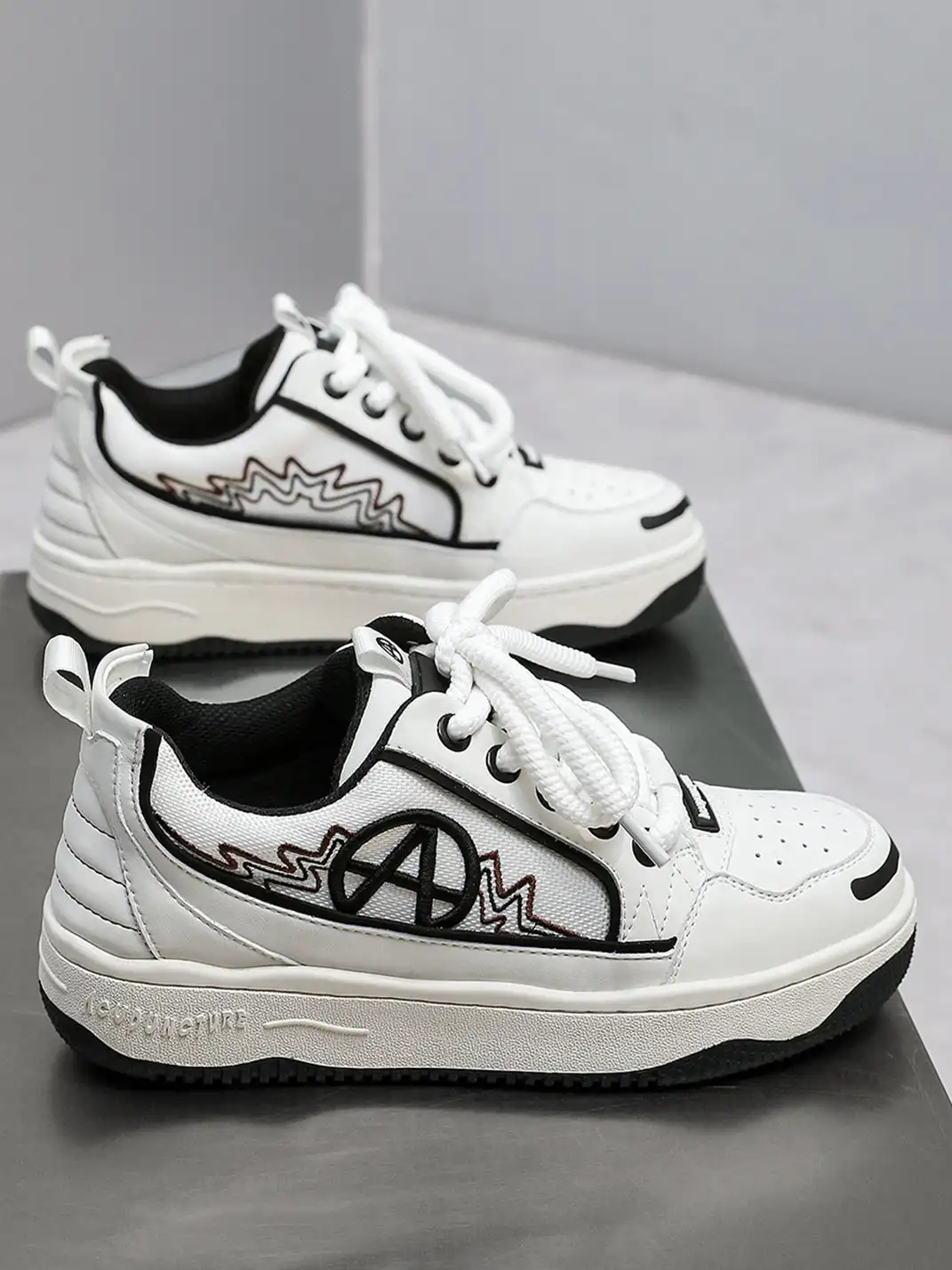 ACUPUNCTURE | Casual Unisex Skate Sneakers