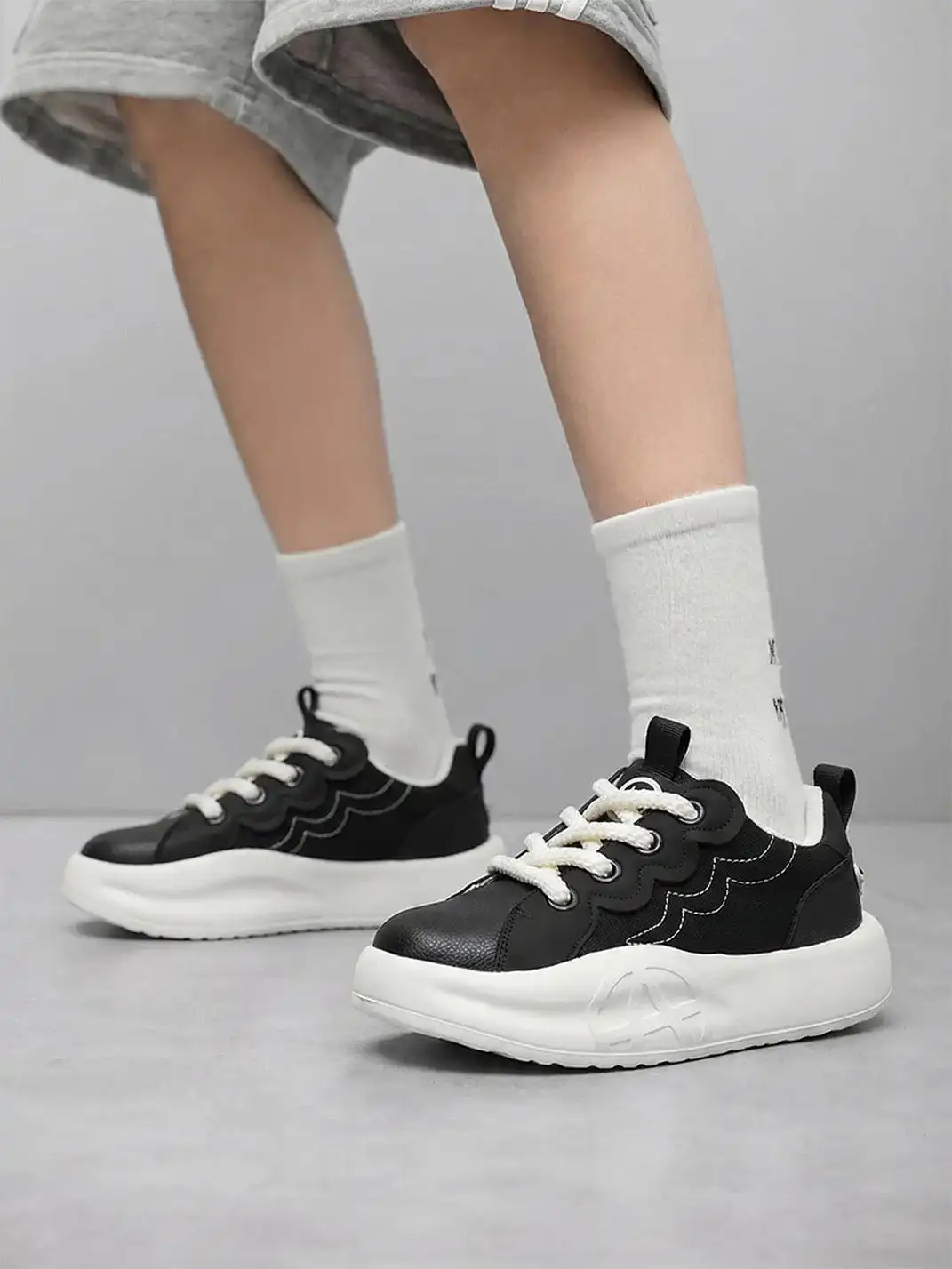 ACUPUNCTURE | Color Block Platform Sneakers