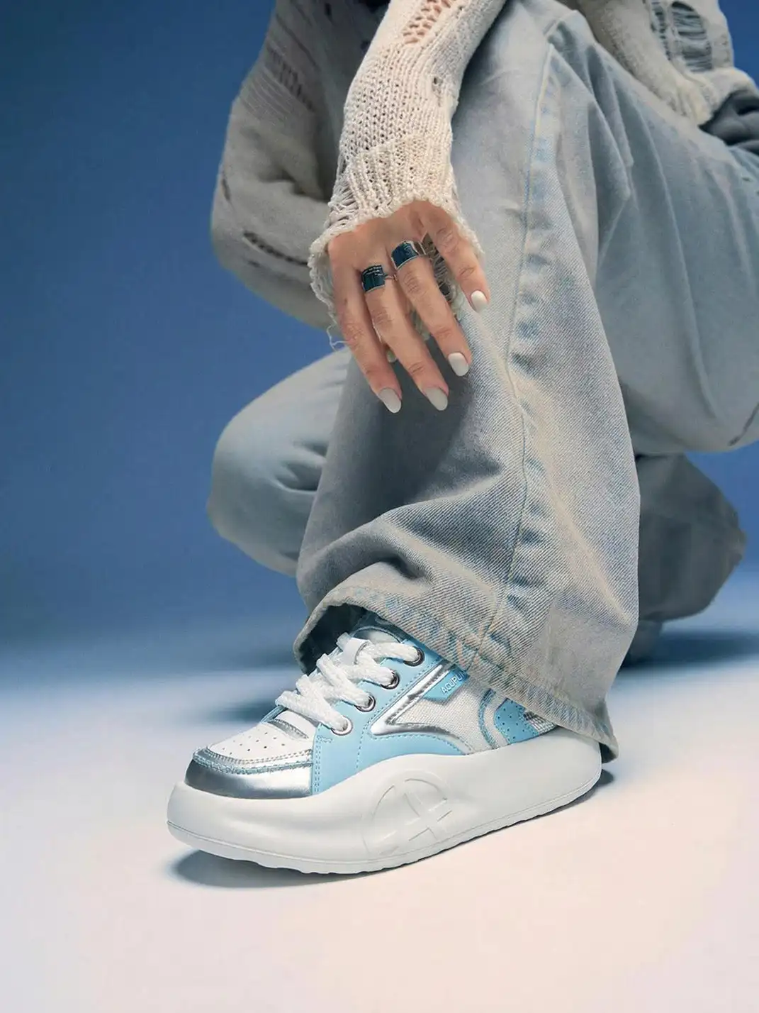 ACUPUNCTURE | Breathable Platform Sneakers
