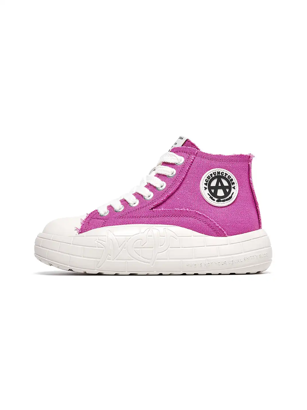 ACUPUNCTURE | High-top Platform Canvas Shoes