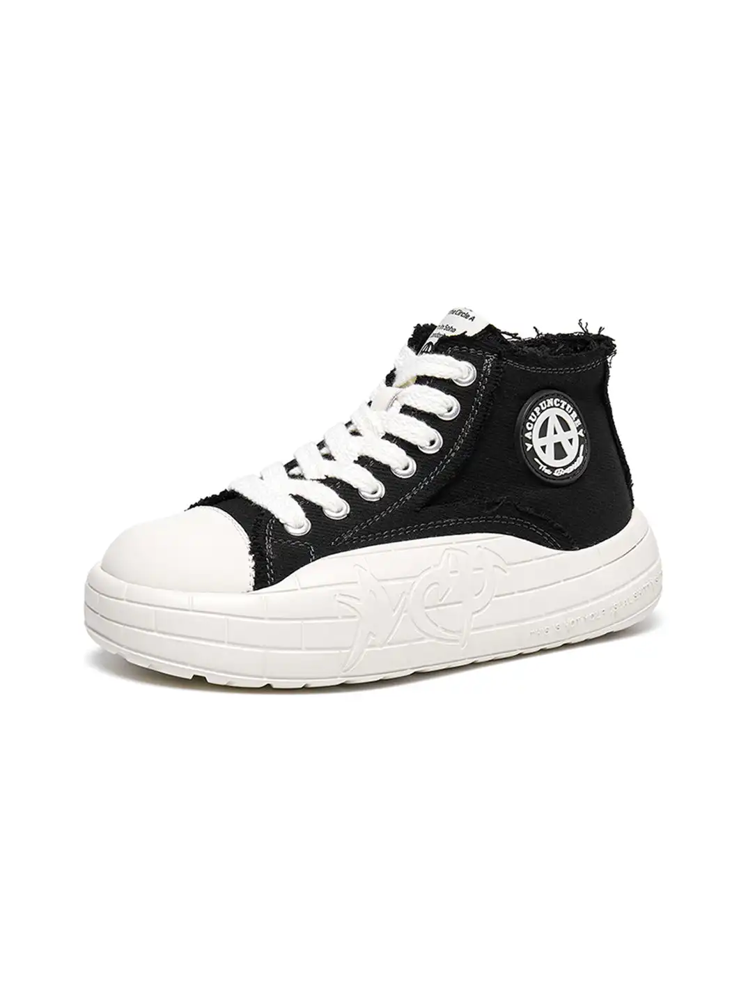 ACUPUNCTURE | High-top Platform Canvas Shoes