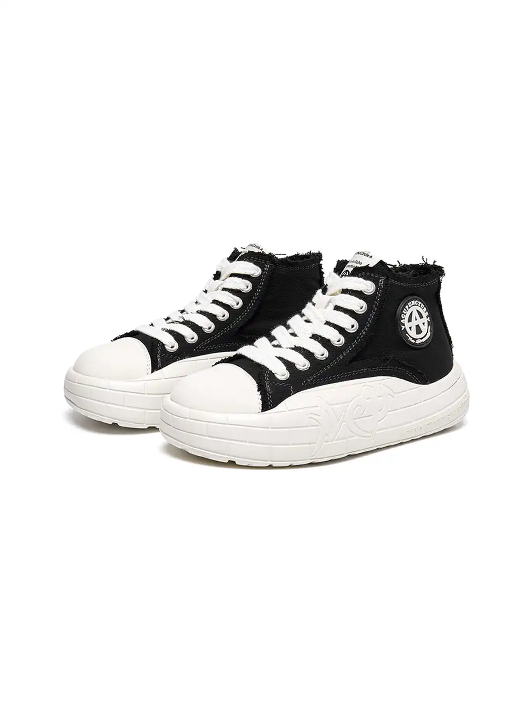 ACUPUNCTURE | High-top Platform Canvas Shoes